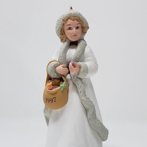 1997 Hallmark Kolyada Christmas Visitor Handcrafted Keepsake Holiday Ornament - Picture 7 of 8